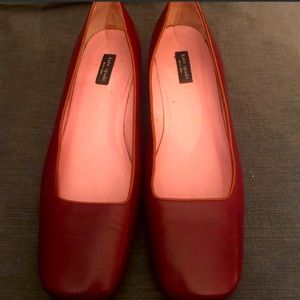 Kate Spade dark red loafers/pumps